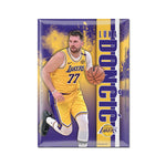 Los Angeles Lakers Metal Magnet 2.5" x 3.5" Luka Doncic