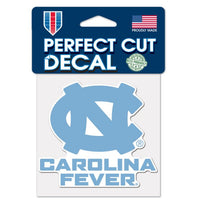 Wholesale-North Carolina Tar Heels SLOGAN Perfect Cut Color Decal 4" x 4"