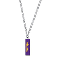 Minnesota Vikings Necklace w/Charm Jewelry Card