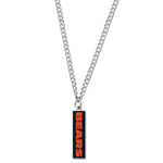 Chicago Bears Necklace w/Charm Jewelry Card