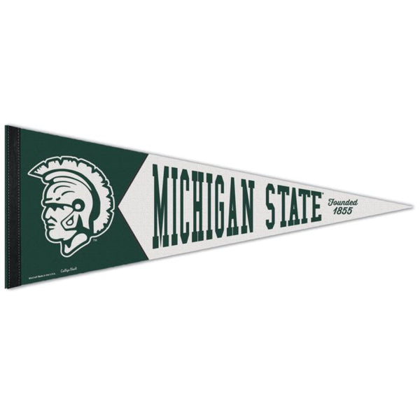 Wholesale-Michigan State Spartans /College Vault Premium Pennant 12" x 30"