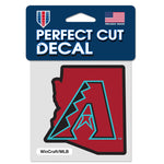 Arizona Diamondbacks Perfect Cut Color Decal 4" x 4"