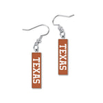 Texas Longhorns Earrings Jewelry Carded RECTANGLE