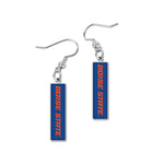 Boise State Broncos Earrings Jewelry Carded RECTANGLE