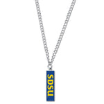 South Dakota State Jackrabbits Necklace w/Charm Jewelry Card