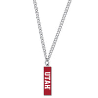 Utah Utes Necklace w/Charm Jewelry Card