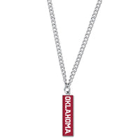 Oklahoma Sooners Necklace w/Charm Jewelry Card