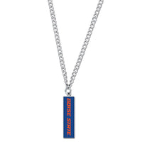 Boise State Broncos Necklace w/Charm Jewelry Card