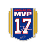 Buffalo Bills 2024 NFL AP MVP Collector Pin Jewelry Card Josh Allen