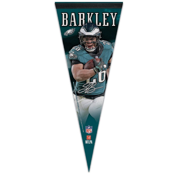 Philadelphia Eagles Premium Pennant 12" x 30" Saquon Barkley