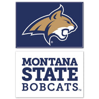 Wholesale-Montana State Bobcats Rectangle Magnet, 2pack 2" x 3"