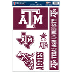 Texas A&M Aggies Multi Use Decal 11" x 17"