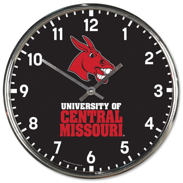 Wholesale-Central Missouri Mules Chrome Clock