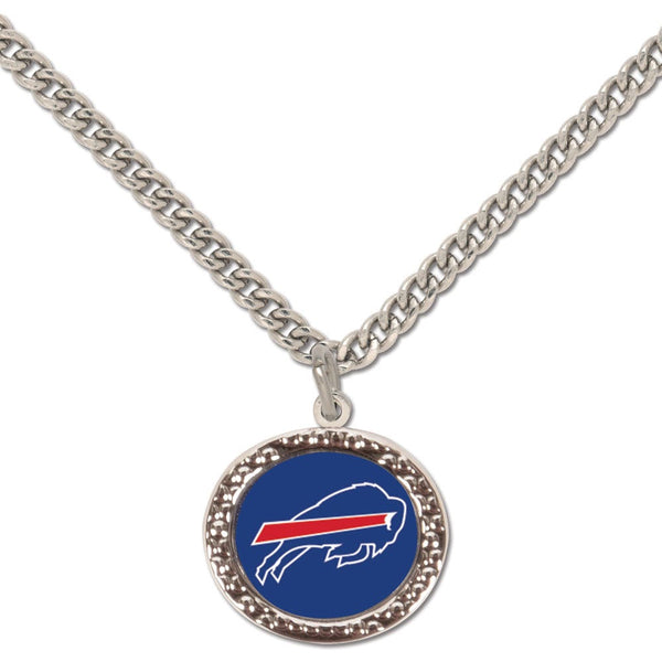 Buffalo Bills Necklace w/Charm Jewelry Card