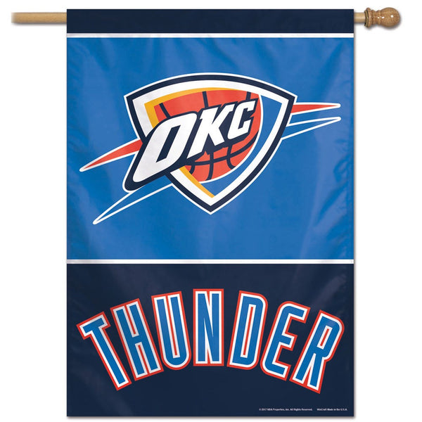 Oklahoma City Thunder Vertical Flag 28" x 40"