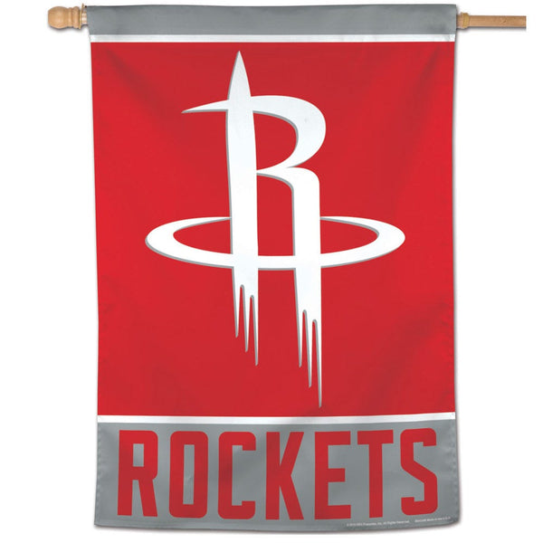 Houston Rockets Vertical Flag 28" x 40"