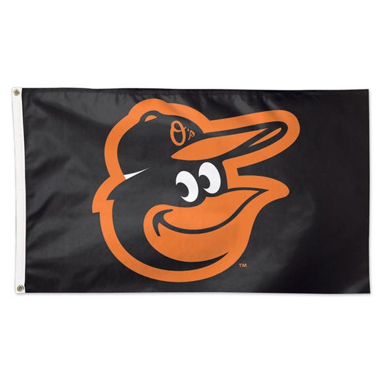 Baltimore Orioles Flag - Deluxe 3' X 5'