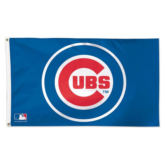 Chicago Cubs C Cubs Logo Flag - Deluxe 3' X 5'