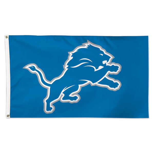 Detroit Lions Blue Flag - Deluxe 3' X 5'