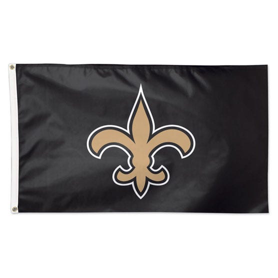 New Orleans Saints Flag - Deluxe 3' X 5'