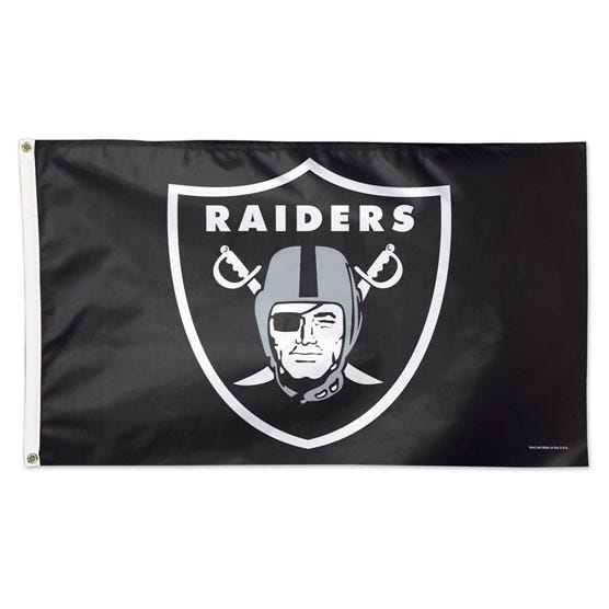 Las Vegas Raiders Flag - Deluxe 3' X 5'