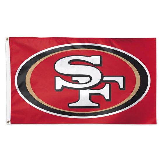 San Francisco 49ers Flag - Deluxe 3' X 5'