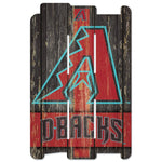 Arizona Diamondbacks Wood Fence Sign