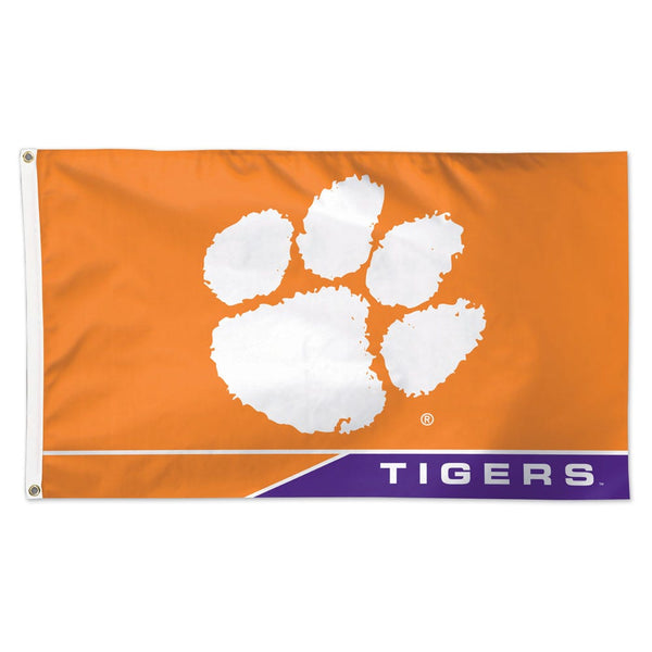 Clemson Tigers Flag - Deluxe 3' X 5'