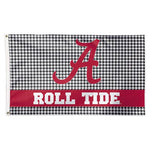 Alabama Crimson Tide /Houndstooth Flag - Deluxe 3' X 5'