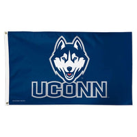 UConn Huskies Husky Logo Flag - Deluxe 3' X 5'
