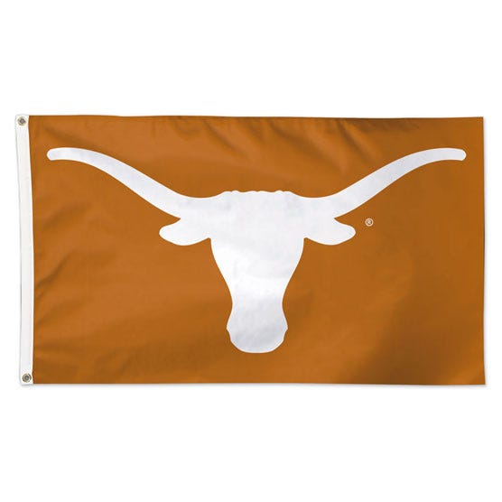 Texas Longhorns Flag - Deluxe 3' X 5'
