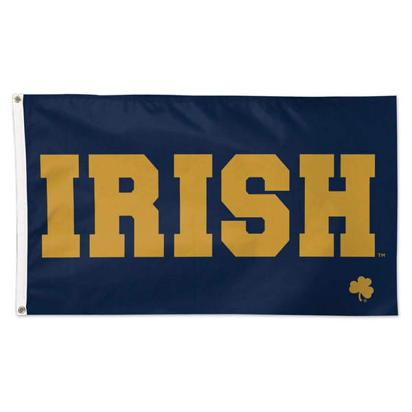 Notre Dame Fighting Irish IRISH Flag - Deluxe 3' X 5'