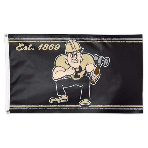 Wholesale-Purdue Boilermakers / Mascot NCAA Flag - Deluxe 3' X 5'