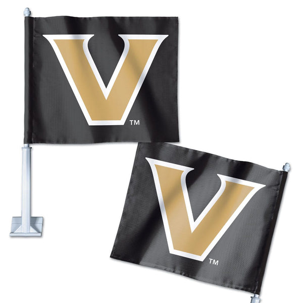 Vanderbilt Commodores Car Flag 11.75" x 14"