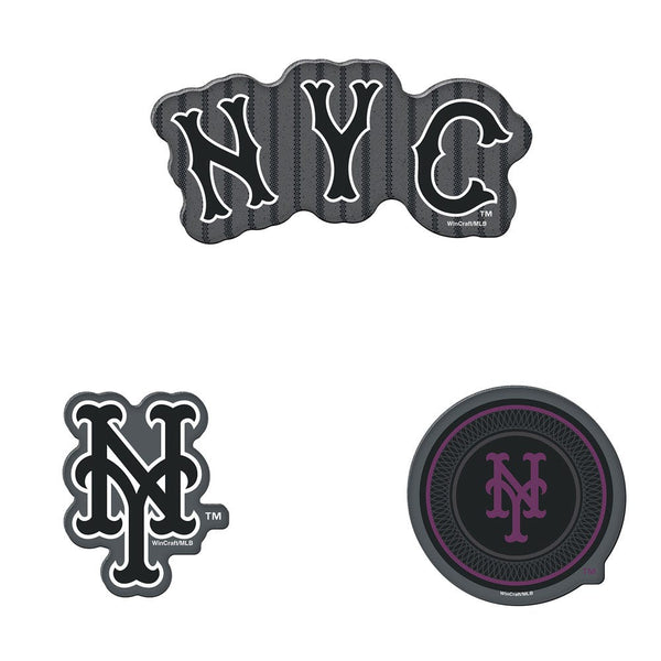 New York Mets / City Connect Premium Acrylic Magnet Pack Carded