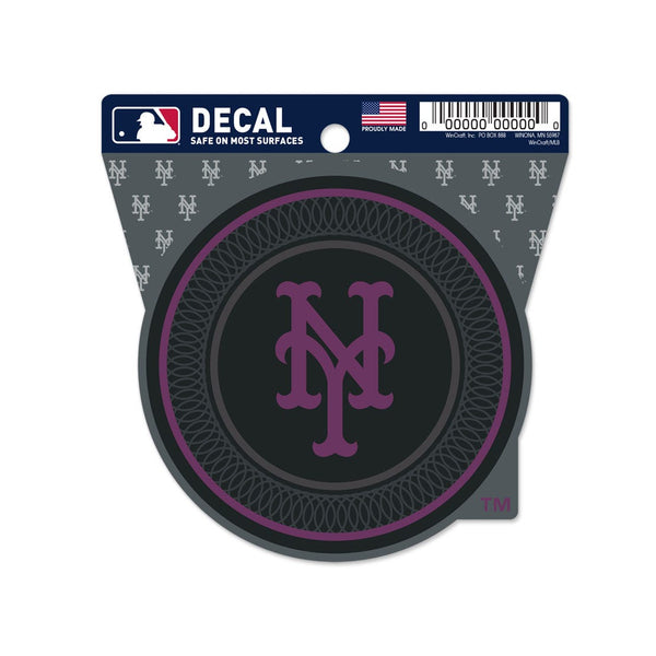 New York Mets Clean Cut Decal 3" x 4"