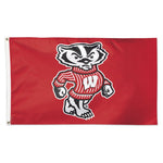 Wholesale-Wisconsin Badgers Flag - Deluxe 3' X 5'