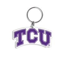 Wholesale-TCU Horned Frogs Flex Key Ring