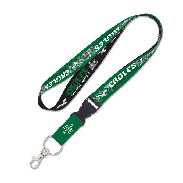 Super Bowl Champions Philadelphia Eagles Lanyard w/detachable buckle 1"