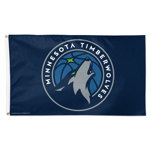 Minnesota Timberwolves Flag - Deluxe 3' X 5'