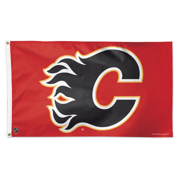 Calgary Flames Flag - Deluxe 3' X 5'