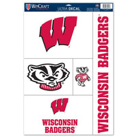 Wholesale-Wisconsin Badgers Multi Use Decal 11" x 17"