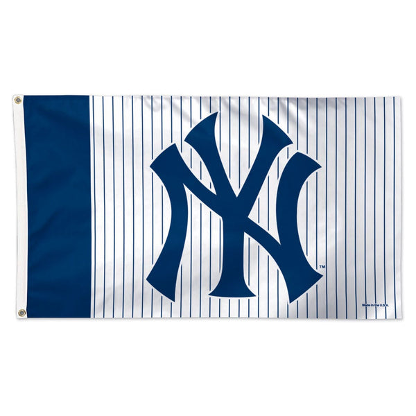 New York Yankees Pinstripe Flag - Deluxe 3' X 5'