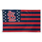 St. Louis Cardinals / Patriotic Flag - Deluxe 3' X 5'