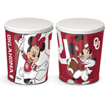 Wholesale-Oklahoma Sooners / Disney MICKEY &amp; MINNIE MOUSE FOOTBALL Gift Tin tapered 3 gallon