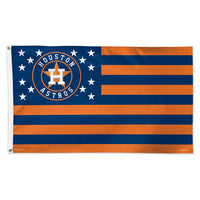 Houston Astros / Patriotic Flag - Deluxe 3' X 5'