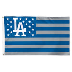 Los Angeles Dodgers / Patriotic Flag - Deluxe 3' X 5'