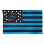 Miami Marlins Flag - Deluxe 3' X 5'