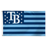Tampa Bay Rays / Patriotic Flag - Deluxe 3' X 5'