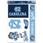 Wholesale-North Carolina Tar Heels Multi Use Decal 11" x 17"